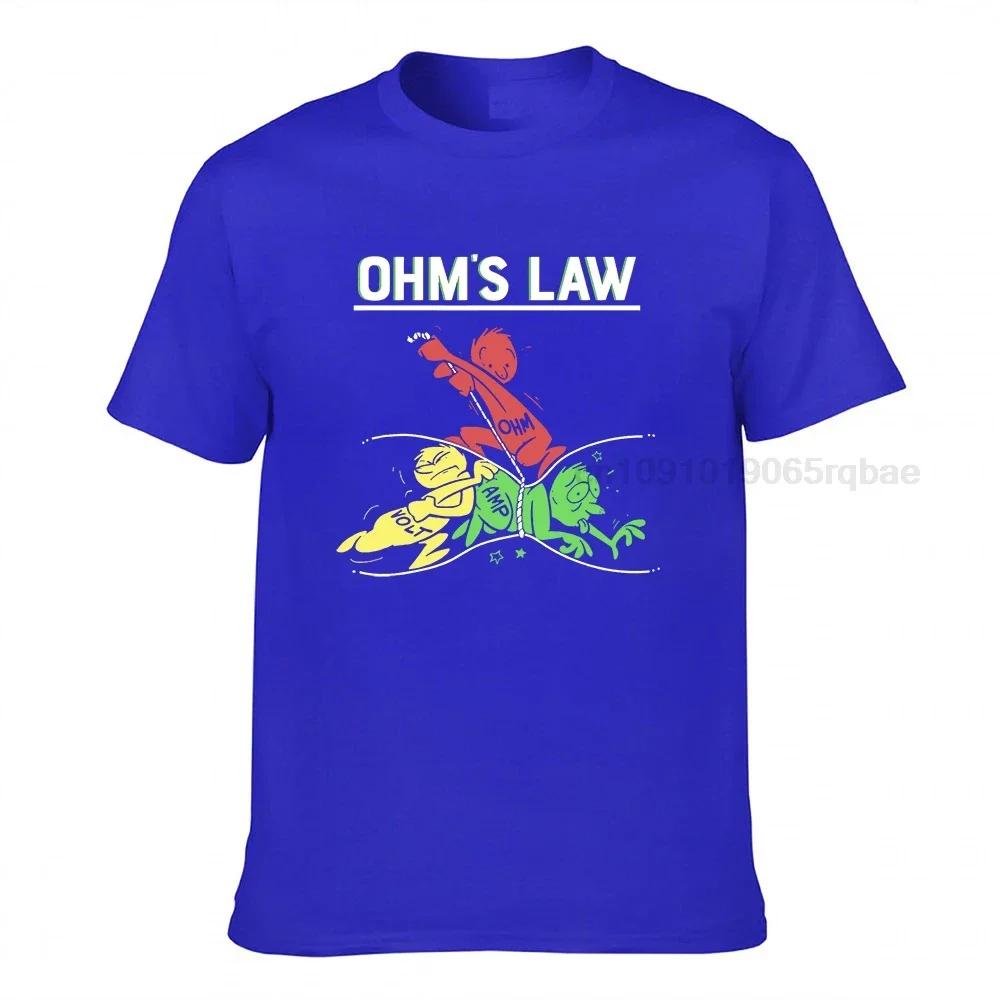 Funny Ohms Law Cartoon Shirt For Unisex And Unisex Tshirt