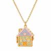 Elegant Openable Pendant Necklace Enamel Craft Opening Closing Necklace  Birthday Gift