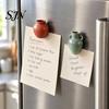 Creative Kitchen Organization Tools Mini Ceramic Vase Fridge Magnets, Cute Tiny Flower Magnets for Refrigerator Accessories Artificial Flowers,