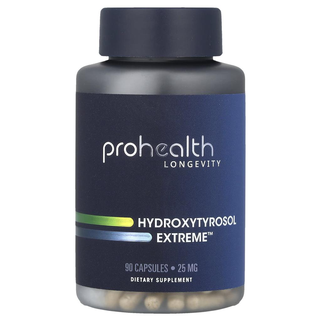 Hydroxytyrosol Extreme™, 25Mg, 90 Capsules
