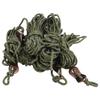 6PcsSet 4M 3MM Reflective Tent Ropes with Aluminum Alloy Buckle for Camping HikingReflective Army