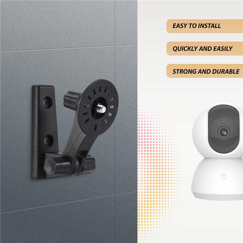 

B03B-Wall Mount Bracket Cam Storage Stand Holder 180 Degree Adjustable For Cloud Camera 291 Series Wifi Home Security Camara чорний