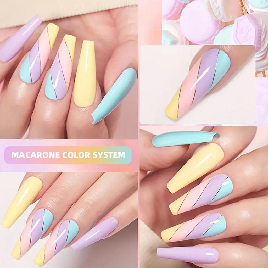 Color Butter Candy Macaron Nail Polish Set