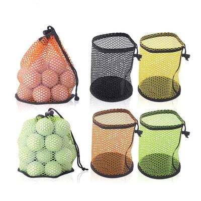 Nylon Sports Mesh Net Bag Multipurpose Golf Sports Supplies  Can Hold 12/25/50 Balls