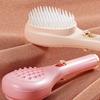 Anti Static Retractable Hair Comb Self Cleaning Detangling Brush Scalp Massage Comb  Styling Tool