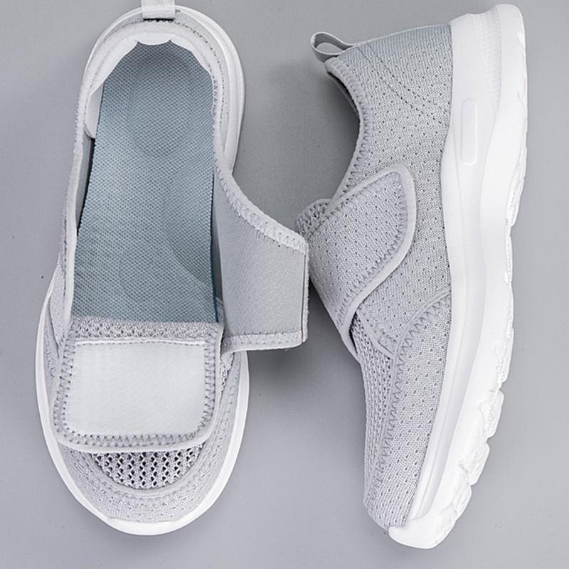 New Women Orthopedics Wide Feet Swollen Walking Casual Shoes Unisex Thumb Eversion Adjusting Soft Comfortable Diabetic Man Shoes