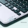 Klawiatura bezprzewodowa Bluetooth do Samsung Galaxy Tab S8 X700 X706 S7 11 cali etui S6 Lite 10.4 Tab A7 A8 skórzane etui z klapką