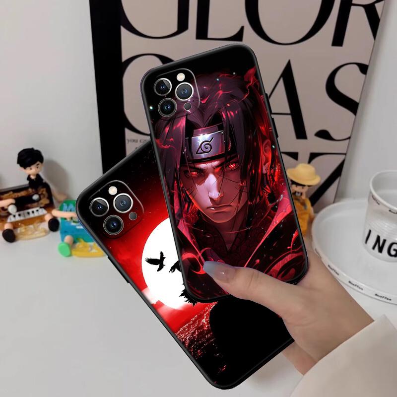 Naruto Uchiha Itachi Sasuke Case for Samsung M06 M15 M16 M35 M55 M56 A36 A42 A50 A50S A51 A52 A32 A33 A05 A05S A06 A16 A20
