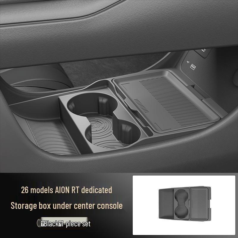

Eco-Friendly Glasses Storage Box for 26 GAC AION RT Models - Car Console Accessory чорний