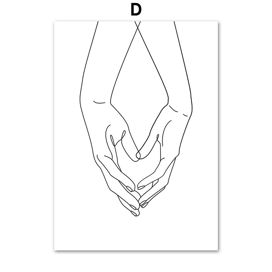 Boho Matisse Poster Beige Black Abstract Line Art Canvas Paintings Wall Print Pictures Bedroom Living Room Interior Home Decor