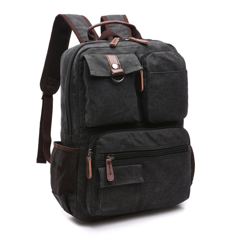 Li Shen Men's Canvas Laptop & Travel Backpack