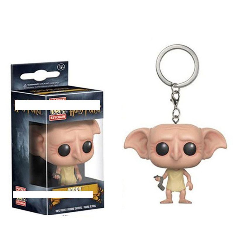 Harry Pop Funko Potter Keychain Keyring Pendant Merch Figures Xmas Gift Kids For