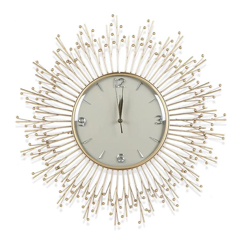 Light Luxury Wall Clock, Living Room Clock Modern Minimalist Decoration Clock Wall Hanging Creative Watch