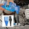Plastic Gasoline Engine Oil Funnel Filter Transfer Tool Car Motorcycle Refueling Funnel Kit Fluid Change Filling Transfer Tool