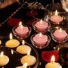 Rose-shaped Lamp Floating Candle Dinners Anniversary Weddings  Events DIY Decor Party Supplies Romantic Flame Candlelight Candle