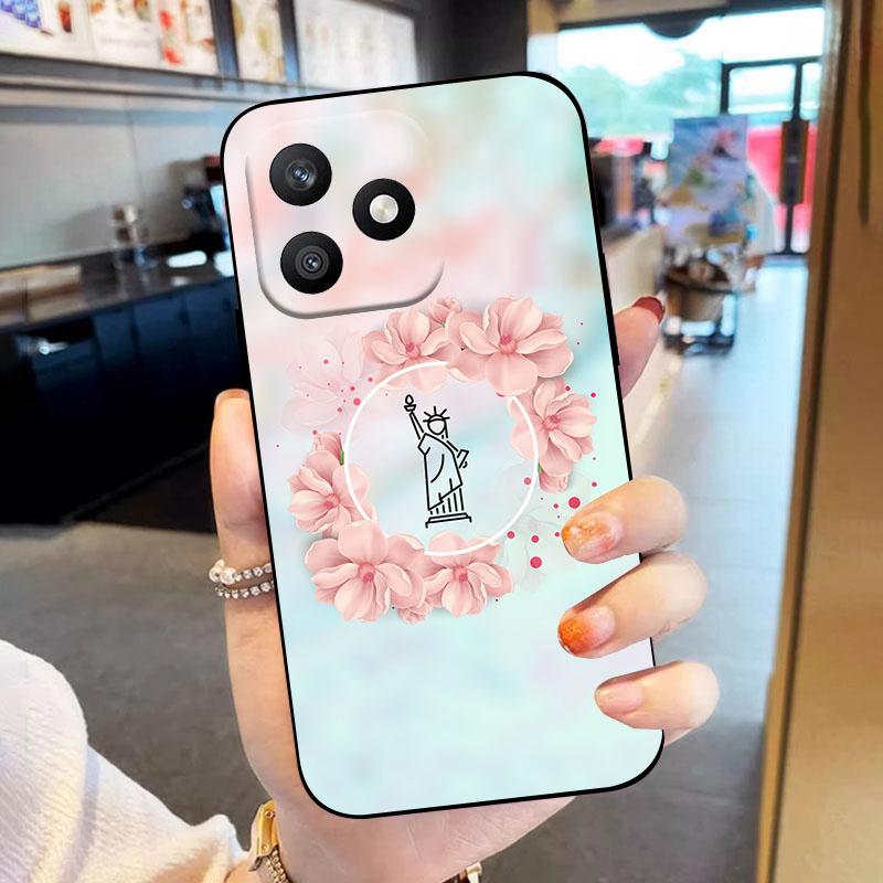 For Honor X8d 4G 2026 Case Soft TPU Phone Shell Shockproof Matte Silicone Casing For Honor X8D X 8D Cover HonorX8D Fundas Coque