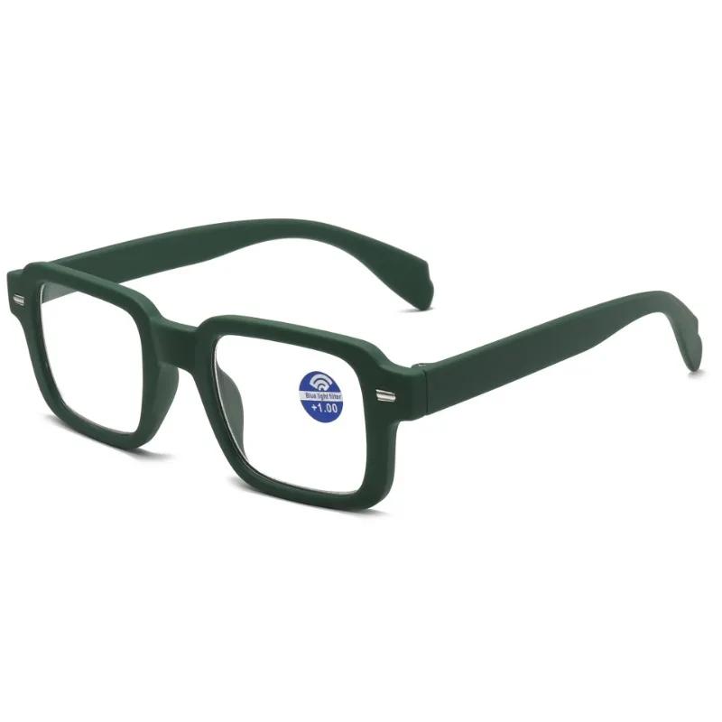 Oversized Square Reading Glasses Men Women Portable Large Frame High-definition Presbyopia Eyeglasses Diopter 0~+ 3.5