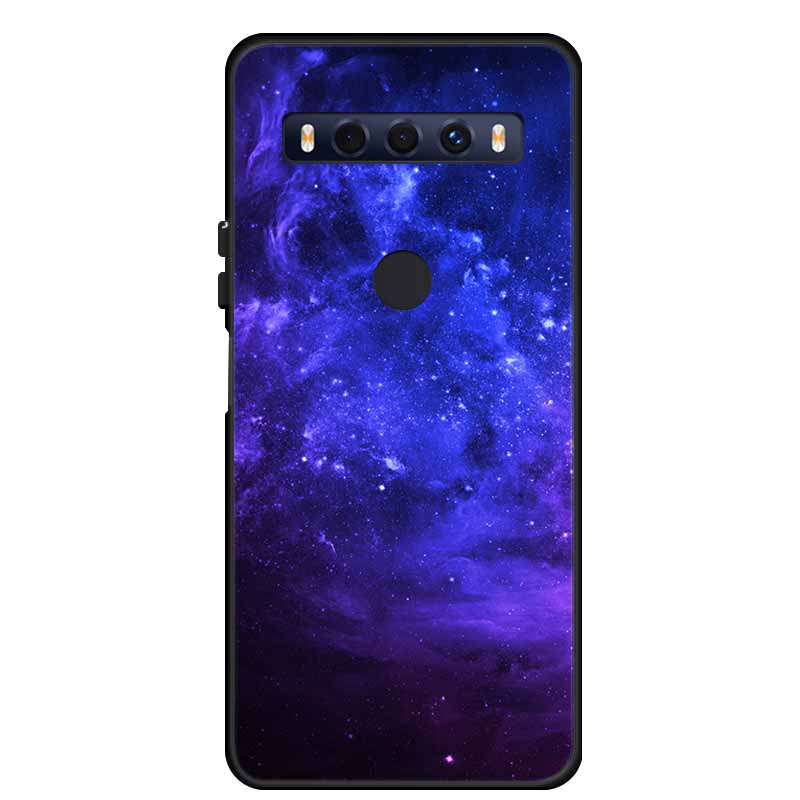 For TCL 10 SE Case 10SE Coque Black TPU Silicone Soft Back Cover Cases For TCL 10 SE Phone Case 6.52" Funda Bag Protective Shell