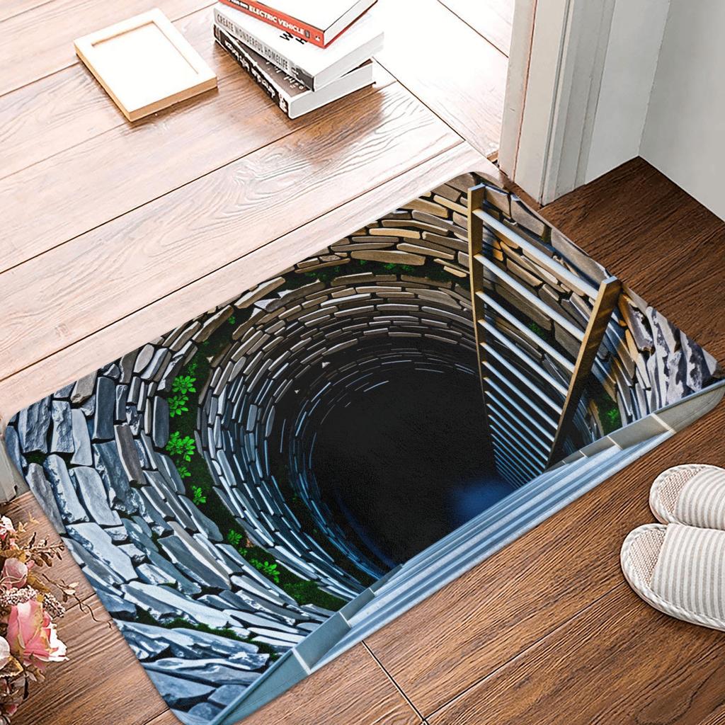 3D Design Of Dinosaurs In Caves Front Door Floor Entrance Mat Indoor  Kitchen Bath Doormat Garden Carpet Rug