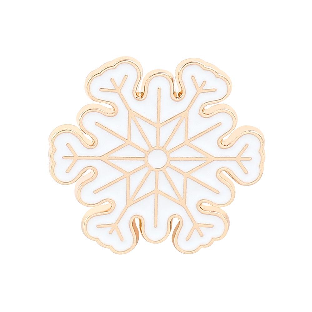 104 Classic Christmas Alloy Brooch Santa Tree Snowman Metal Badge Accessory Pin