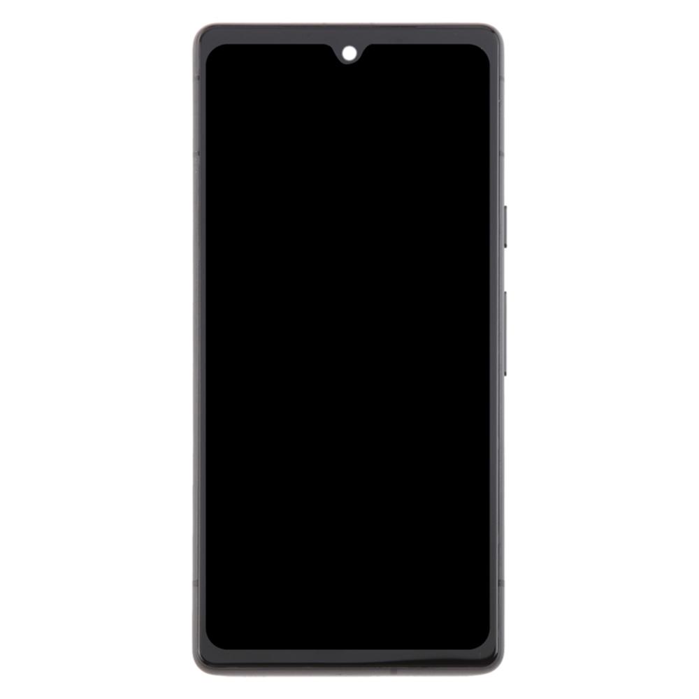 

For Google Pixel 7a G82U8 Grade C OLED Screen and Digitizer Assembly+Frame (Without Logo) Black