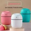 Colorful USB Water Drop Humidifier: Silent, Mini, Cute, Large Spray for Home & Office Air Purification.