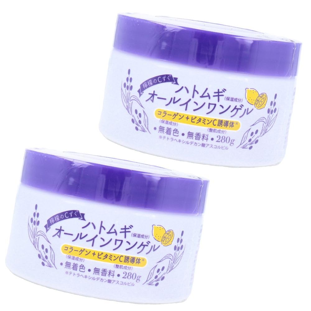 Mugi Gel 280g of Moisturizing Natural Large No Coloring or Fragrance M&Y All-in-One (Set 2) Care, Cosmetics, Skin-Beautifying Effects, Capacity,