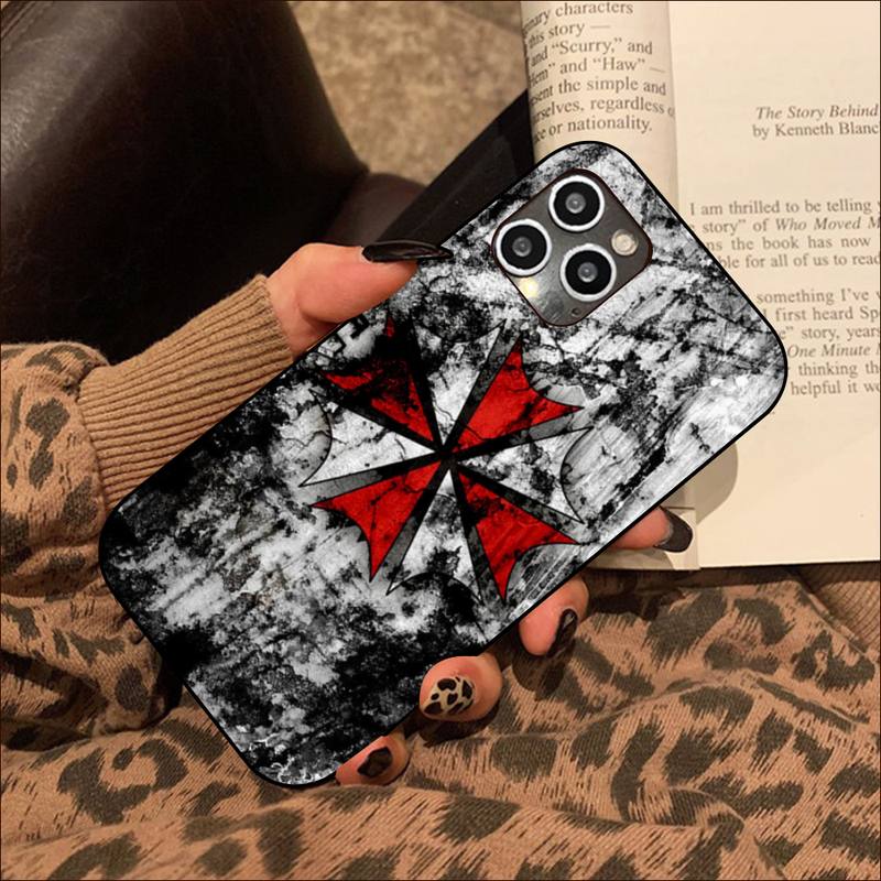 Umbrella Corporation Phone Case for iphone 13 8 7 6S Plus X 5S SE 2020 XR 11 12 mini pro XS MAX