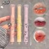Water-Light Lip Glaze Mirror Glitter Lip Tint Long Lasting Moisturising Love Heart Shape Solid Lipstick Pen Lips Makeup Cosmetic