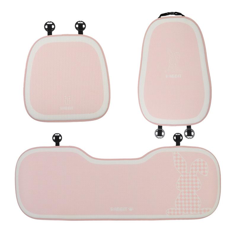 Summer Cartoon Car Seat Cushion Cute Honeycomb Summer Cool Breathable Anti-slip Car Seat Cushion