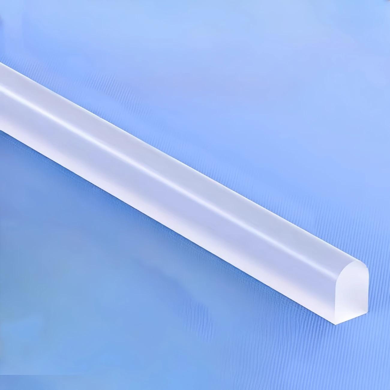 

1PC 2M/78.74in Water Retaining Strip Bathroom Sealing Stopper Shower Dam Retaining Non-slip Dry And Wet Separation Flood Barrier 2M прозрачный