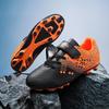Kids' Velcro Football Shoes - Studded TF Training Sneakers for School Boys & Girls