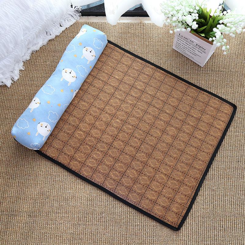 Summer Pet Mat Cat Cooling Ice Silk Mat Dog Mat Cold Feeling Pet Mat Pillow Mat Cat Ice Mat