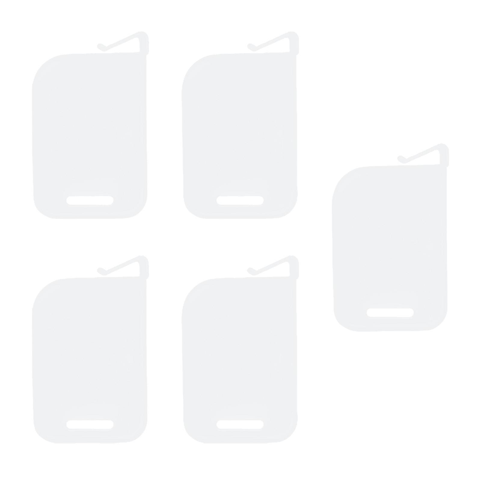 5 шт. Разделитель для карточной коробки, Хлопушка, Разделительная доска, Пластиковый разделитель для коробки для торговых карт, Клипса-перегородка, Портативные разделители для ящиков, Доска