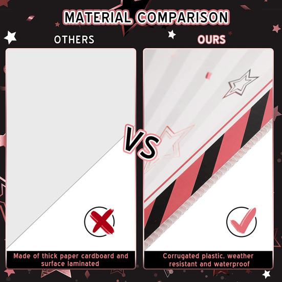 Extra Large Greeting Card Creative Shape Bright Color Jumbo Retirement Card Big Guest Book Party Decoration