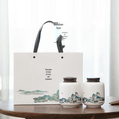 Ceramic Sealed Tea Storage Jar