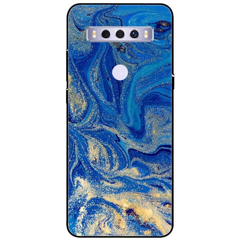 Case For TCL 10 SE Cover Marble Soft Silicone Fashion TPU Back Bumpers for TCL 10SE T766U T766H Protective Funda for TCL10SE