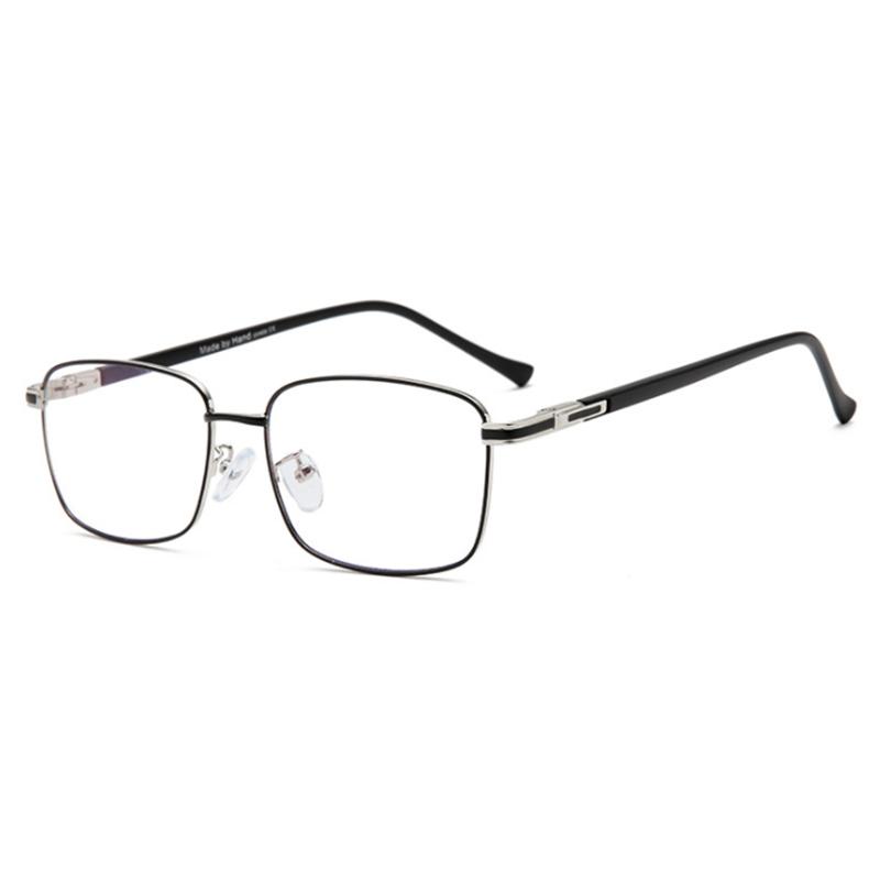 Square Glasses Women Men Metal Eyeglasses Gold Silver Myopia Optical Spectacles Ladies Clear Glasses 0 -0.5 -1.0 -2.0 To -6.0