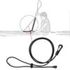 Boats Outdoor 120cm Fishing Rod Tether Kayak Paddle Leash Canoe Rope Holder Satety Fixed Ropes