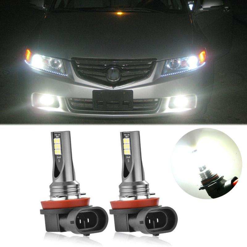 1 Stück H11 H8 H7 H4 LED Auto Nebelscheinwerfer Lampen DRL Motorrad Scheinwerfer Lampe Auto Fahr Scheinwerfer 6500K-7500K 12-24V 24W