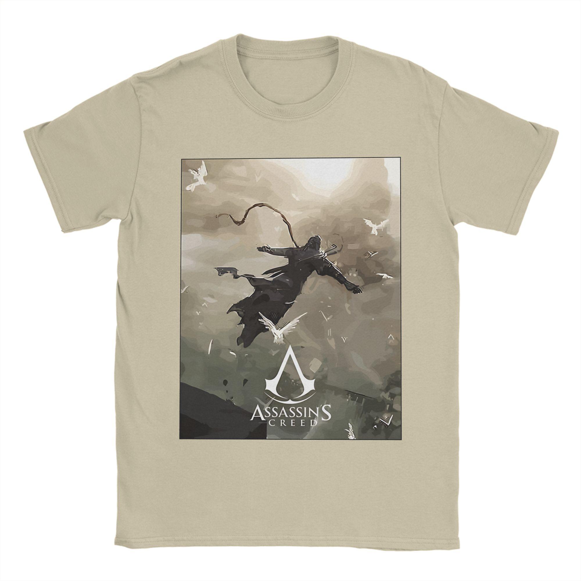 

Новинка A-Assassins C-Creeds Mirage Басім Ібн Ішак Футболки Чоловічі З Круглим Вирізом З Коротким Рукавом Топи 100%Бавовна Літні Топи Топи S