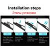 Wiper LHD Front Rear Wiper Blades For Hyundai I20 PB 2008 - 2014 Windshield Windscreen Window Car Rain Brushes 24"+16"+12"
