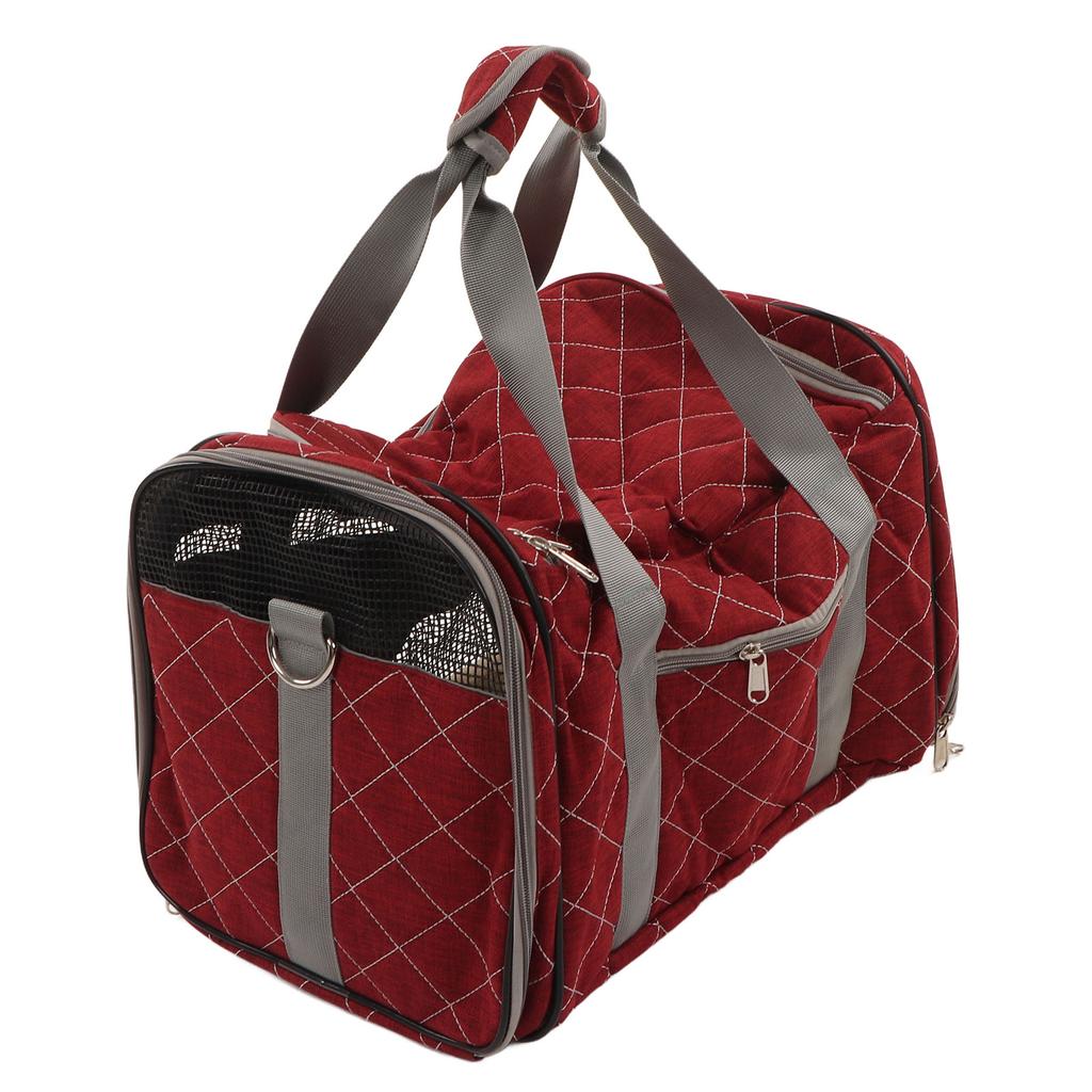 Dog Carrier Travel Bag Portable Fashionable Breathable Collapsible Travel Puppy Carrier for Outdoor