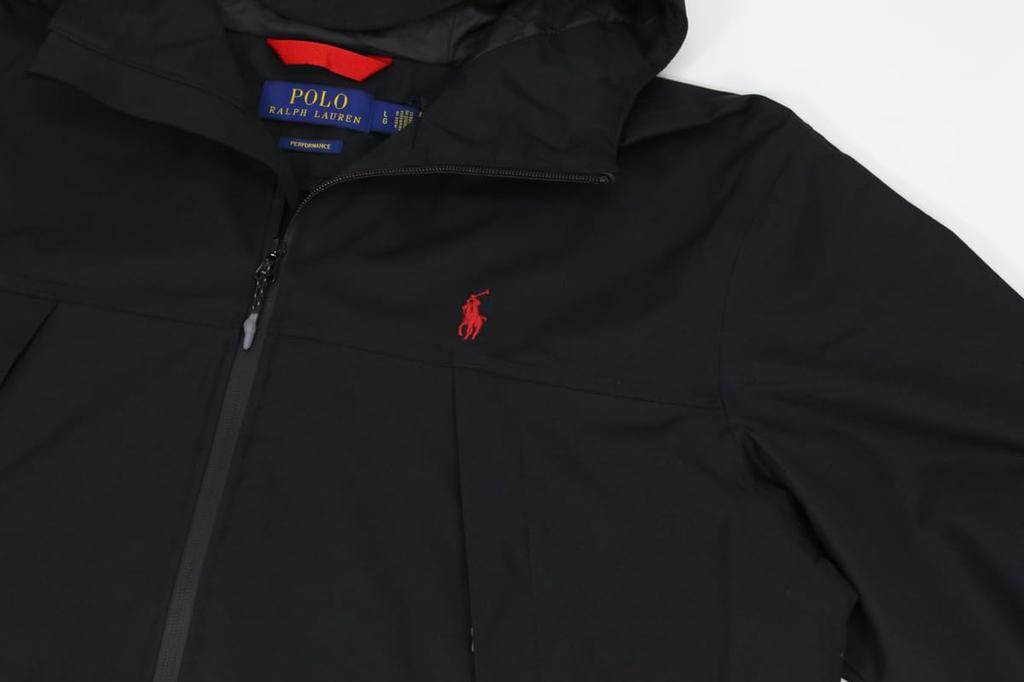 POLO RALPH LAUREN Performance Shell Velikost Černá Pánská Bunda/Větrovka/Mikina s kapucí, M, (Kód produktu 01010045)
