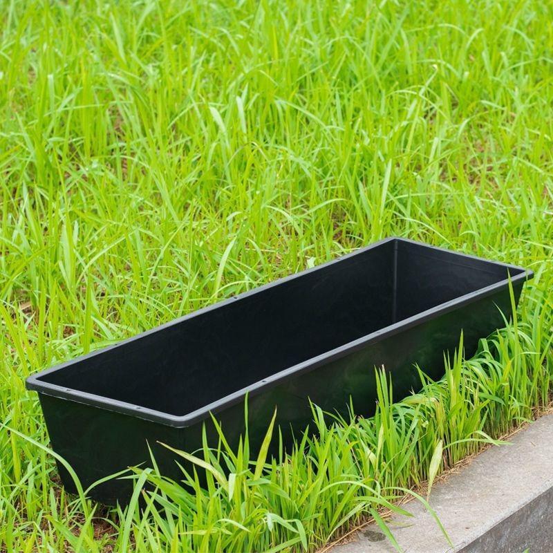 SEE KEAN Rectangular Plastic Balcony Vegetable Planter
