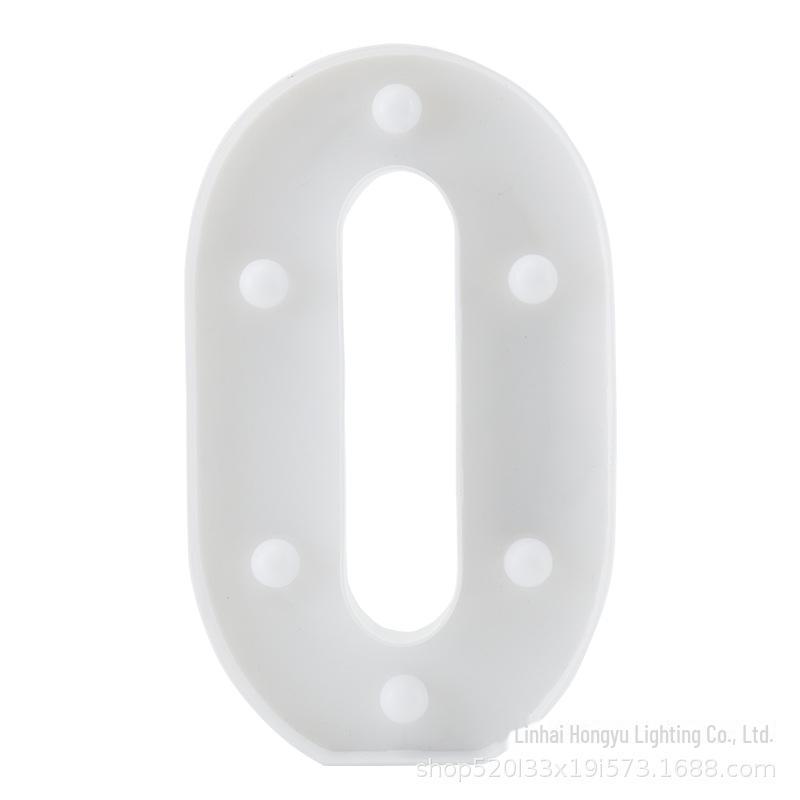 26 English Letter Night Lamp for Wedding Proposal or Decor