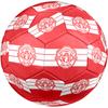 Manchester Crest Soccer Ball Size 5 Football Machine-Stitched Indoor/Outdoor Training and Matches Perfect Commemorative Gift for Soccer Lovers