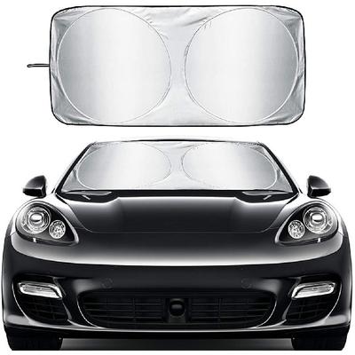 Car Window Sunshade Cover Sun Shade Windshield Visor Protector Windscreen Folding Auto UV Protection Curtain Styling