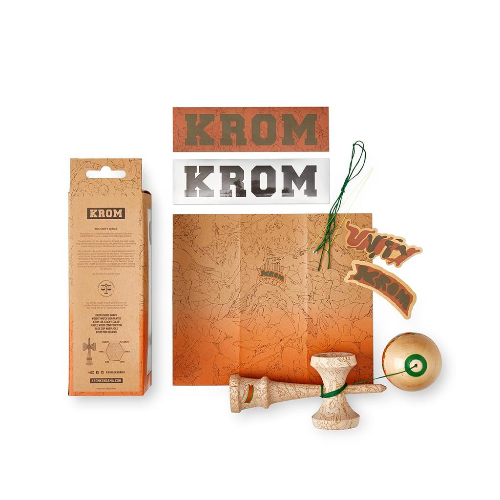Kendama KROM Chrome UNITY (Orange)
