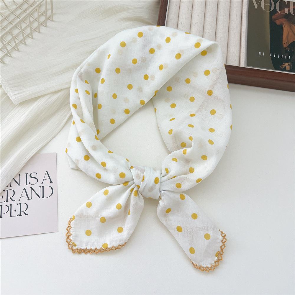 68*68cm Square Scarf Headband Accessories Handkerchief Neckerchief Hairscarf Hairscarf Bandanas